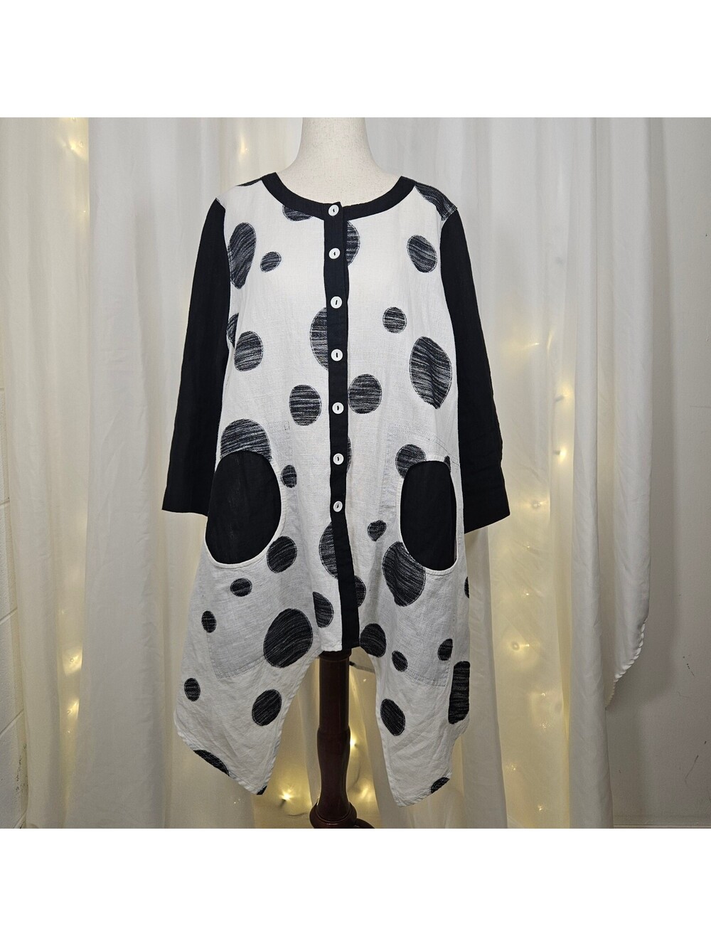 Cheyenne - Applique Tunic With Pockets size small/medium